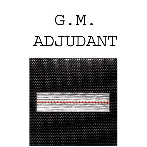 Adjudant Gendarmerie Mobile et Garde Républicaine képi et galons