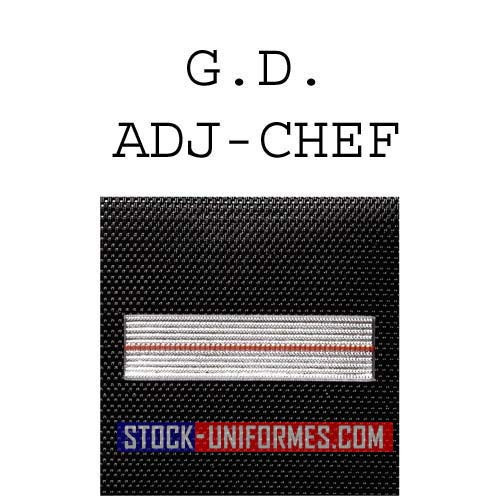 Adjudant-Chef Gendarmerie Départementale képi et galons