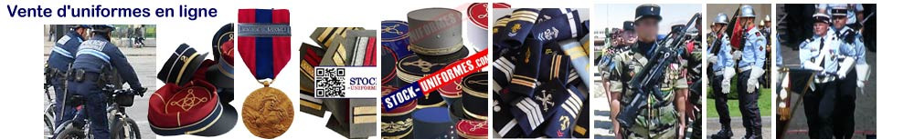 vente d'uniforme gendarmerie pompier militaire police municipale